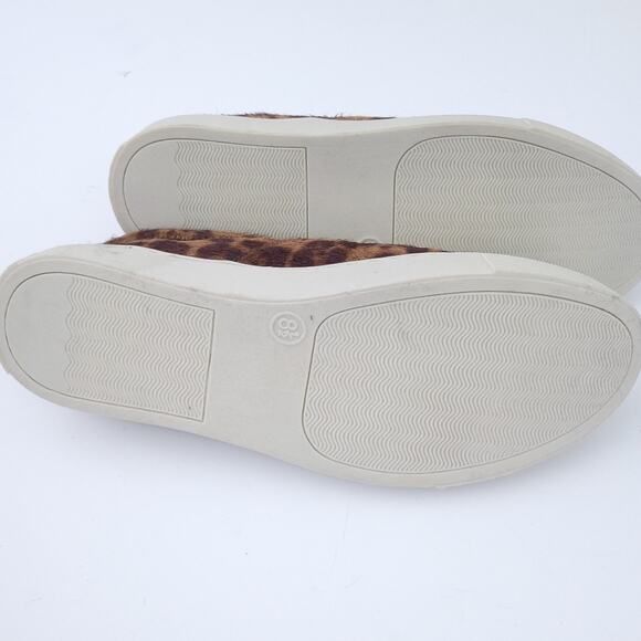 NEW Emergency Exit Cheetah Print Slip On Sneaker Shoes Size 8.5 Women Faux Fur - Picture 6 of 7